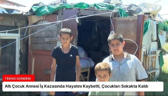 Altı Çocuk Annesi İş Kazasında Hayatını Kaybetti, Çocukları Sokakta Kaldı