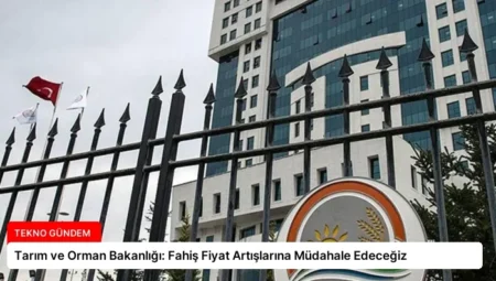 Tarım ve Orman Bakanlığı: Fahiş Fiyat Artışlarına Müdahale Edeceğiz