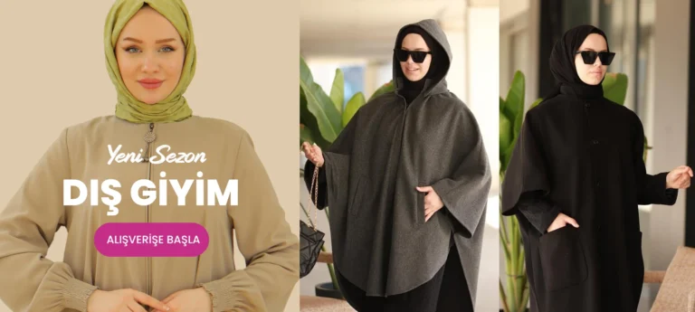 Günlük Kullanıma Uygun Tesettür Kaban Modelleri