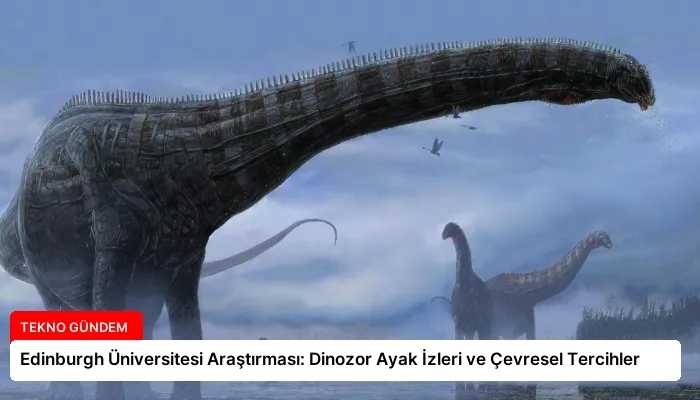 Edinburgh Üniversitesi Araştırması: Dinozor Ayak İzleri ve Çevresel Tercihler