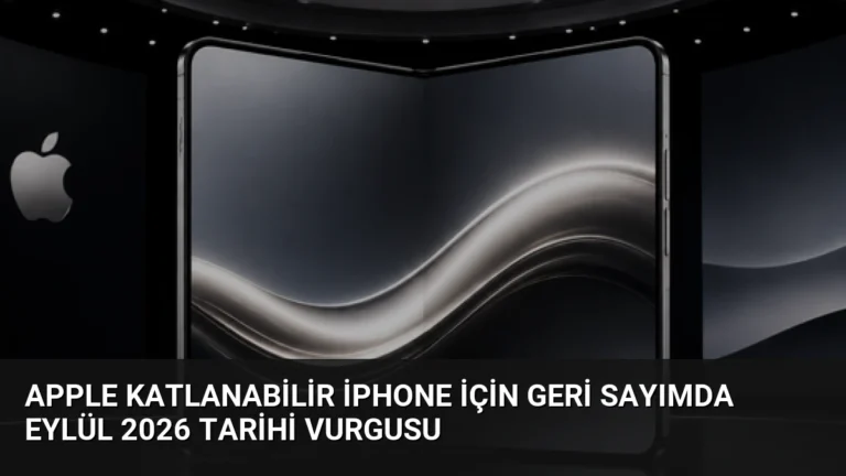 Apple Katlanabilir iPhone İçin Geri Sayımda Eylül 2026 Tarihi Vurgusu