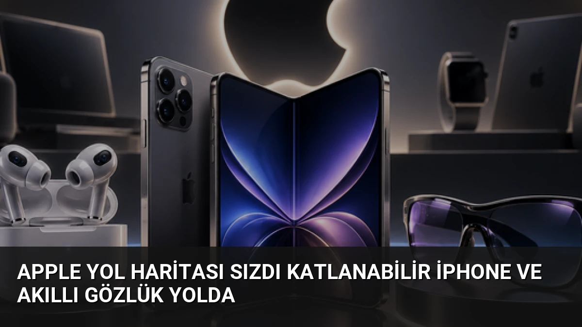 Apple Yol Haritası Sızdı Katlanabilir iPhone ve Akıllı Gözlük Yolda