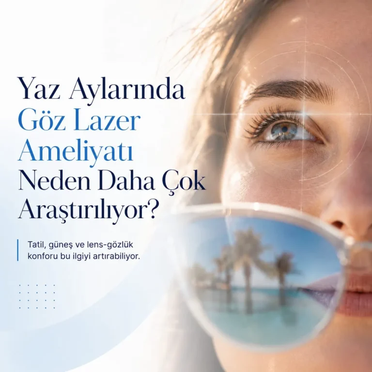 Yaz Tatili Öncesi Göz Lazer Ameliyatı Düşünenler Nelere Dikkat Etmeli?
