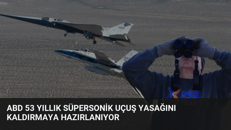 ABD 53 Yıllık Süpersonik Uçuş Yasağını Kaldırmaya Hazırlanıyor
