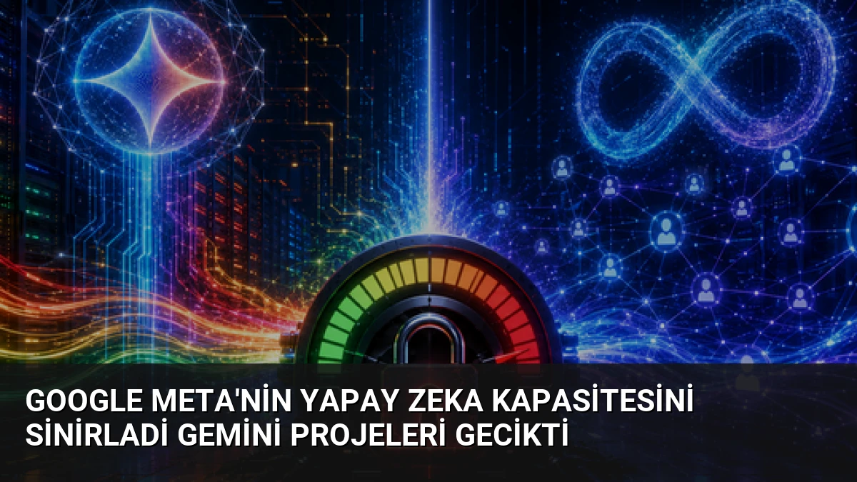 Google Meta’nin Yapay Zeka Kapasitesini Sinirladi Gemini Projeleri Gecikti