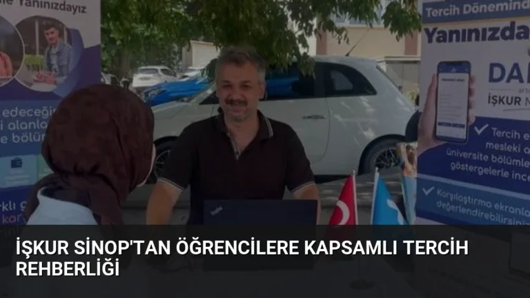 İŞKUR Sinop’tan Öğrencilere Kapsamlı Tercih Rehberliği