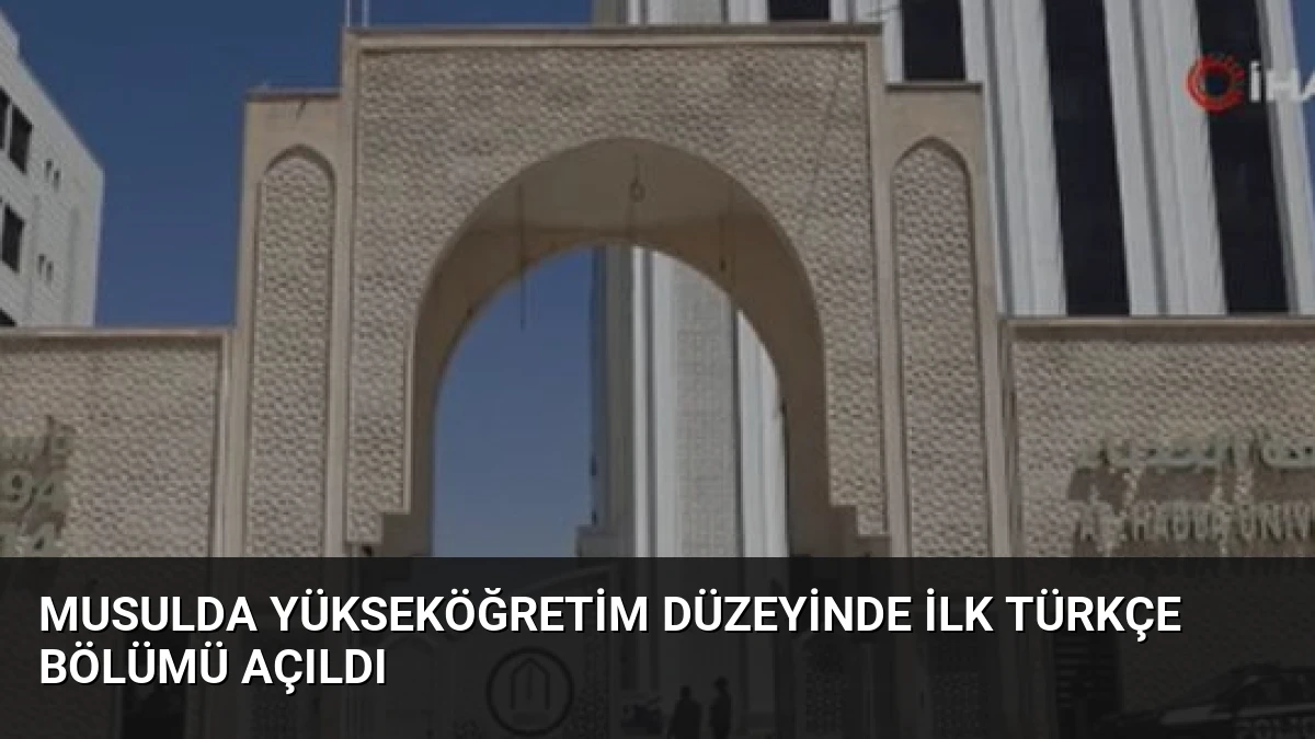 Musulda Yükseköğretim Düzeyinde İlk Türkçe Bölümü Açıldı