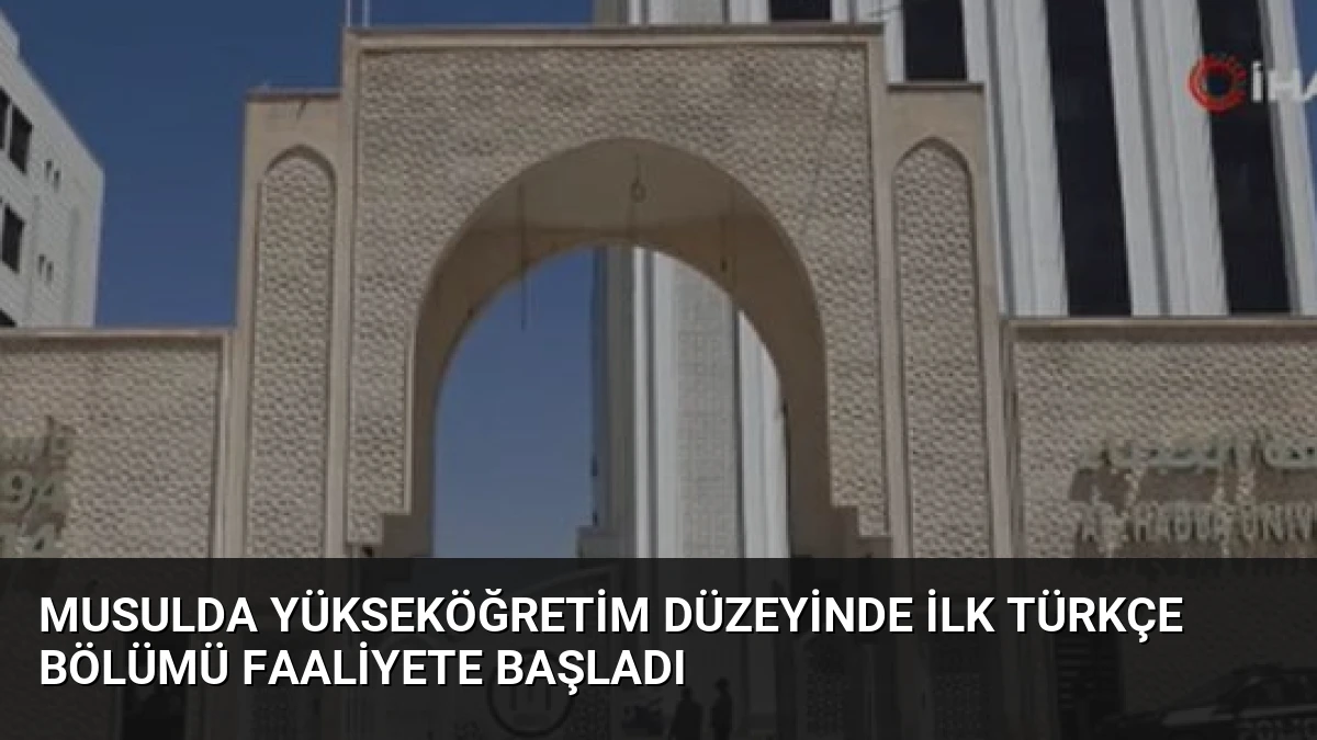 Musulda Yükseköğretim Düzeyinde İlk Türkçe Bölümü Faaliyete Başladı