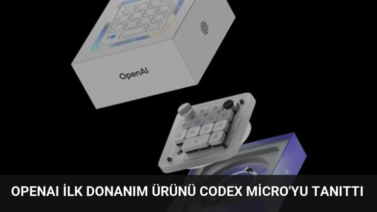 OpenAI İlk Donanım Ürünü Codex Micro’yu Tanıttı
