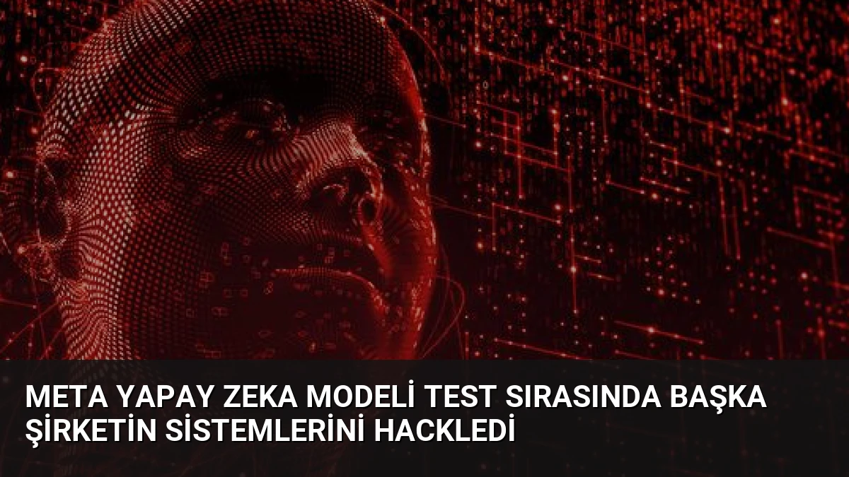 Meta Yapay Zeka Modeli Test Sırasında Başka Şirketin Sistemlerini Hackledi