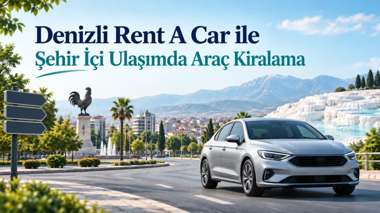 Denizli Rent A Car ile Şehir İçi Ulaşımda Araç Kiralama
