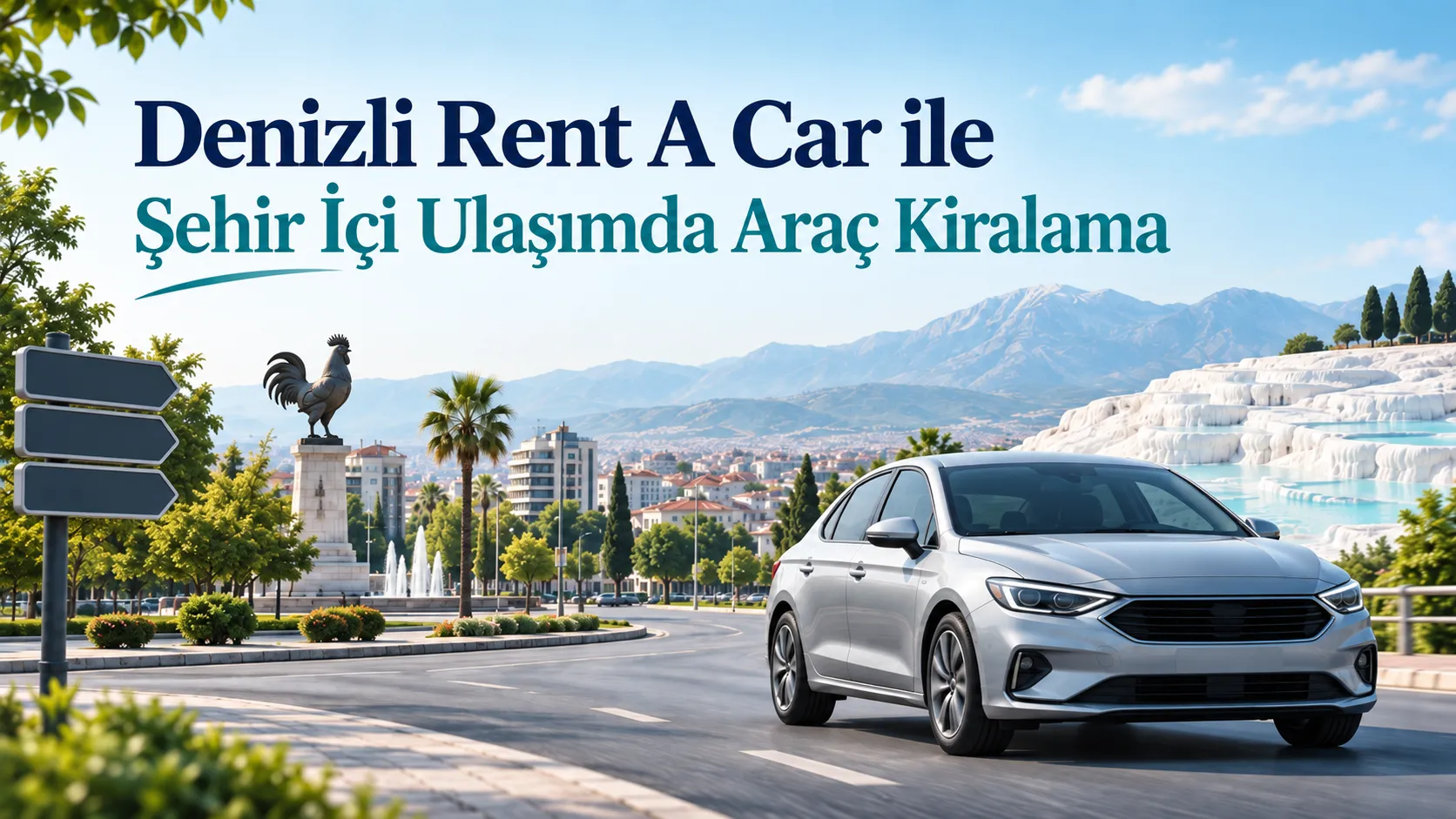 Denizli Rent A Car ile Şehir İçi Ulaşımda Araç Kiralama