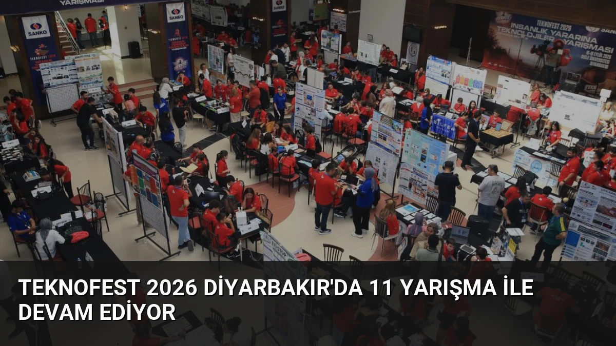 TEKNOFEST 2026 Diyarbakır’da 11 Yarışma İle Devam Ediyor