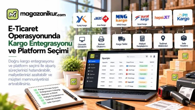 E-Ticaret Operasyonunda Kargo Entegrasyonu ve Platform Seçimi